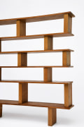 Charlotte Perriand &amp; Pierre Jeanneret's bookcase, close up view of side