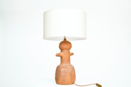 Claude &amp; Jean Bersoux's table lamp, back diagonal view