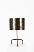 French 1960/70 Table Lamp, c.1960-70 Metal 17H x 10Dia inches