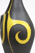 Gilbert Valentin / Les Archanges' ceramic vase, detailed view