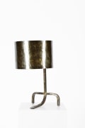 French 1960/70 Table Lamp, c.1960-70 Metal 17H x 10Dia inches