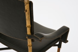 Jacques Adnet chair detail