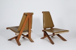 image of Pair of S46 chairs by Pierre Chapo