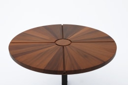 Charlotte Perriand's &quot;Soleil&quot; adjustable table, detailed view of top