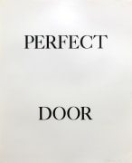 Bruce Nauman Perfect Door,&nbsp;1973