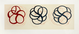 Craig Kauffman  Untitled (Three Knots), 1999  Lithograph