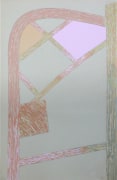 Craig Kauffman  Untitled, 1973  Silkscreen on vellum tracing