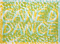 Bruce Nauman Caned Dance, 1974 Lithograph, ed. 100