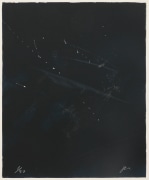 Joe Goode  Rainy Season '78, No. 1, 1978  Lithograph with razor blade impression by artist
