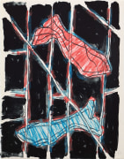 Craig Kauffman  Untitled, 1983  Lithograph