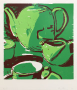 Roger Herman Untitled (Teapot), 2001 Lithograph, woodcut