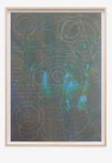 ANDREW LYGHT White Line Drawing KL-7, 2020 Expo Chicago 2021 Anna Zorina Gallery