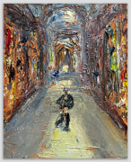 JOHN BRADFORD ​​​​​​​Cezanne in the Louvre, 2021