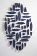 MAREN KLOPPMANN (German b.1962), Wall Pillows Blue Oval I, 2017