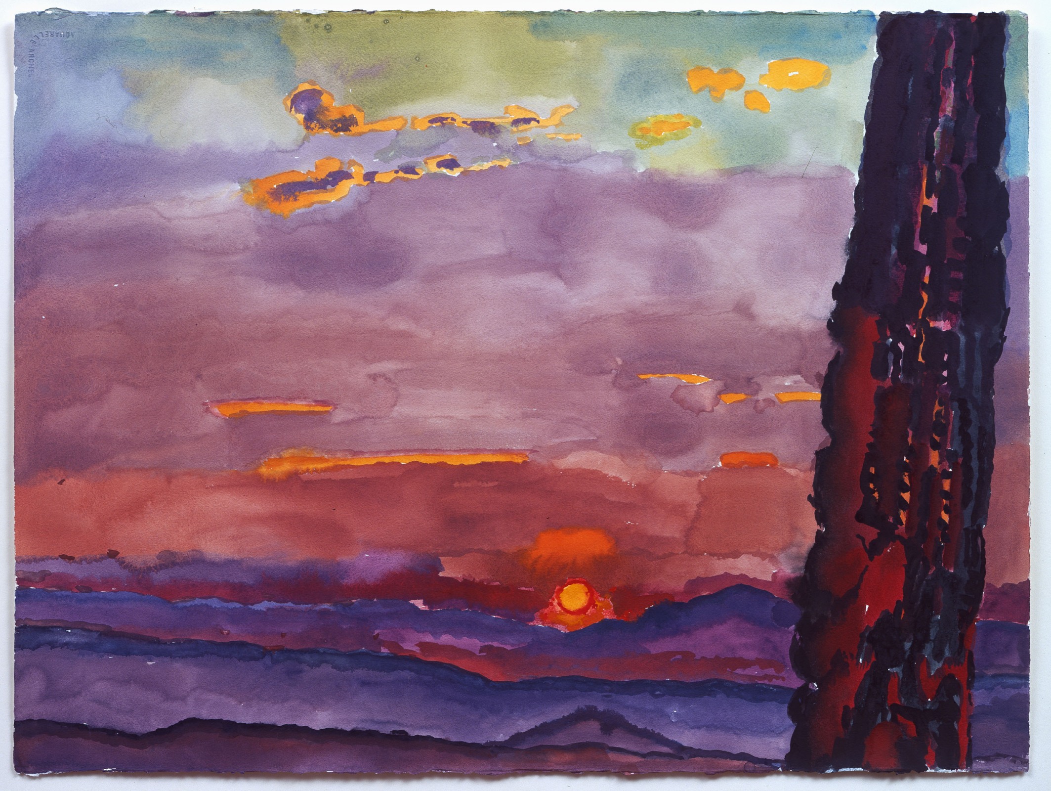 Graham Nickson: Italian Skies