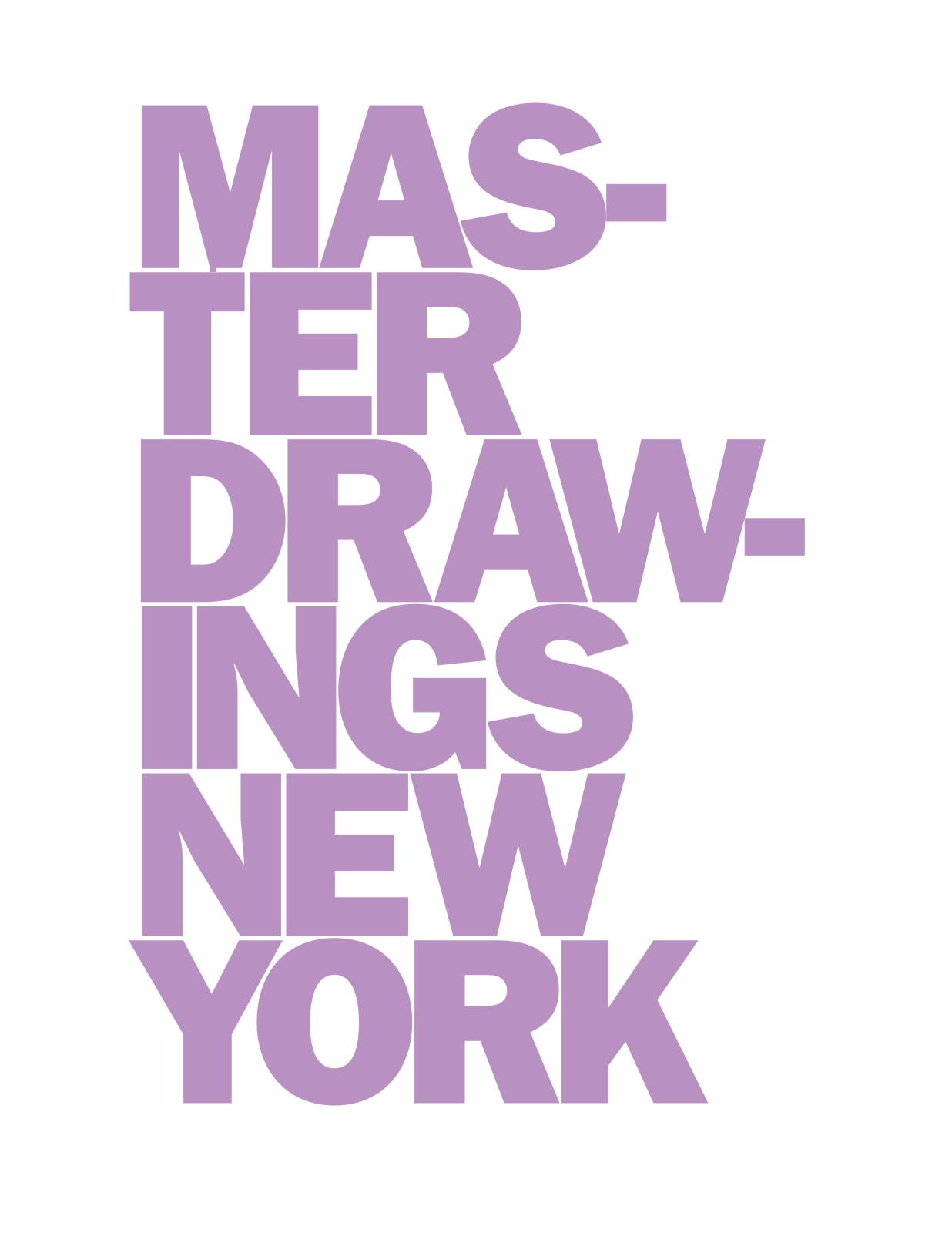 Master Drawings New York 2024