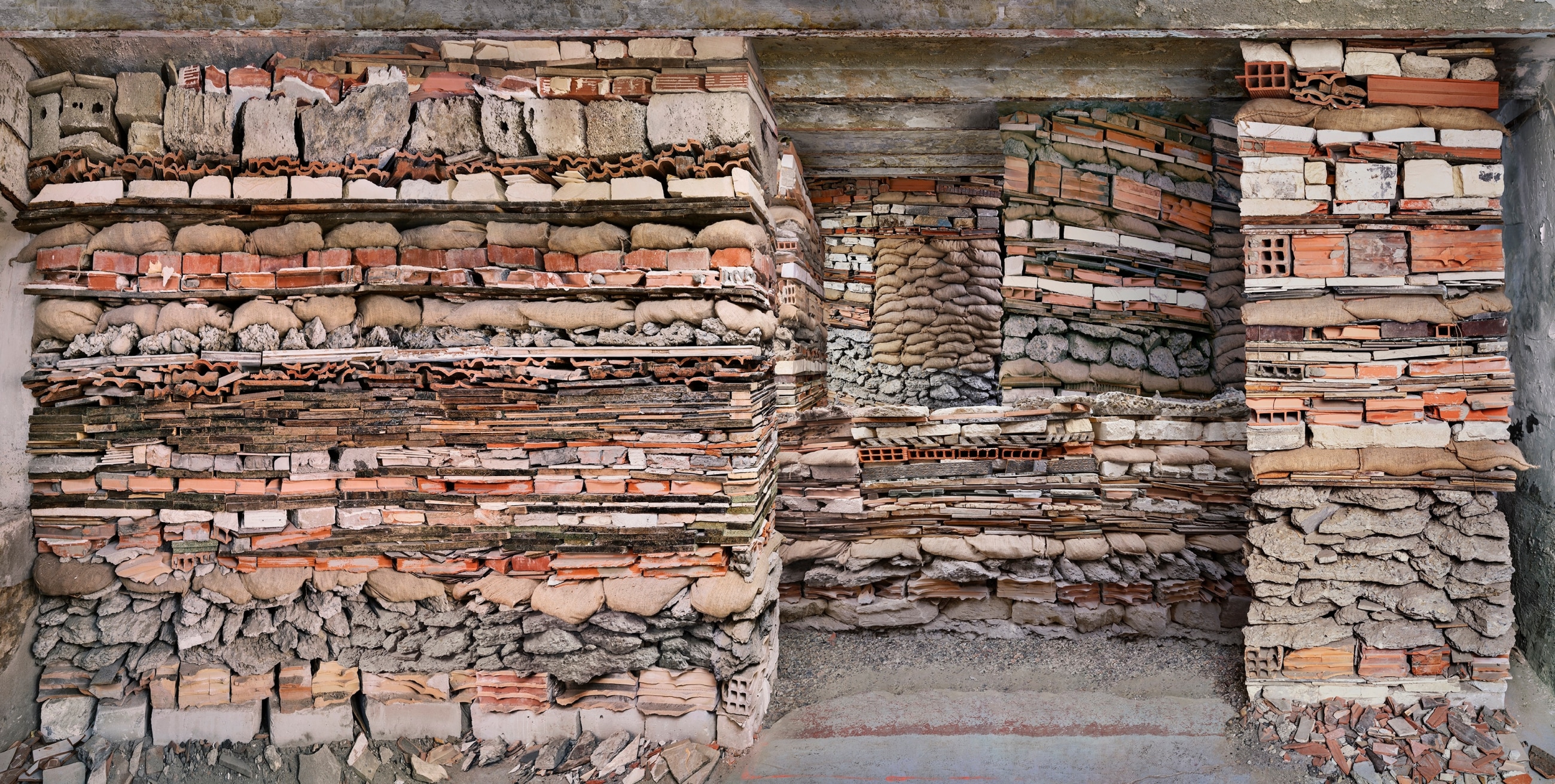 Marjan Teeuwen - Destroyed House Arles 3, 2020 | Art Basel 2020 | Bruce Silverstein Gallery