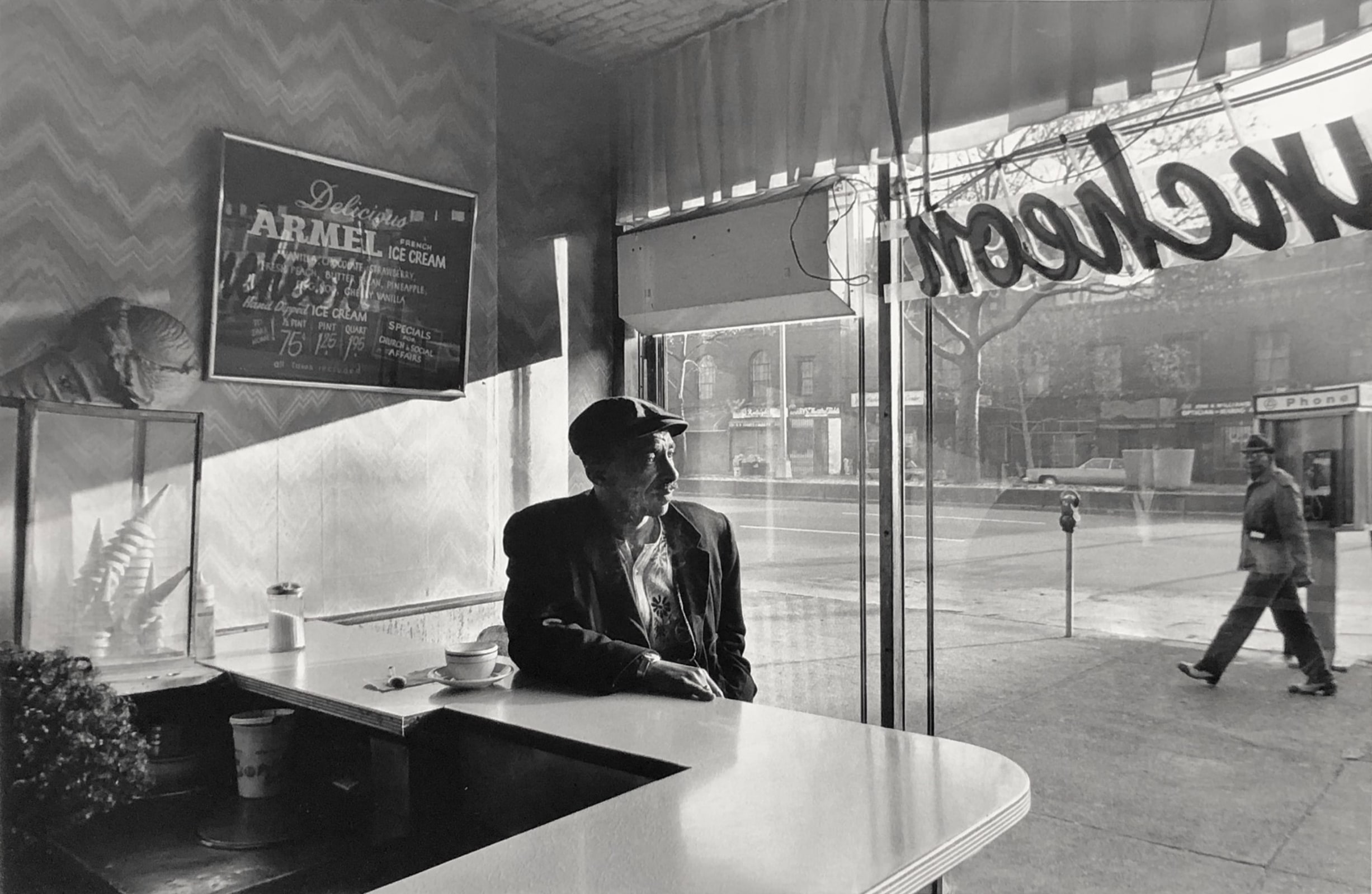 Chester Higgins (b. 1946), Early morning coffee, Harlem, 1974