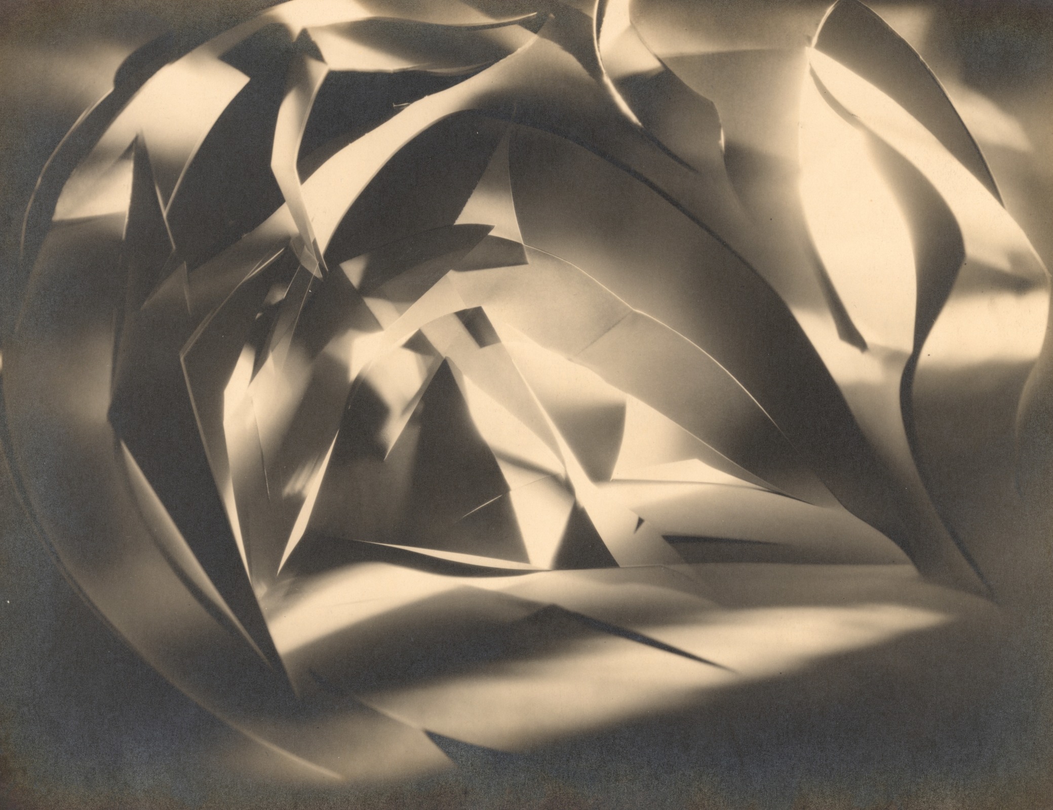 Francis Joseph Bruguiere (1879-1945), Cut Paper Abstraction, 1927
