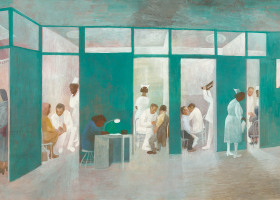 Bernard Perlin, Hospital Corridor