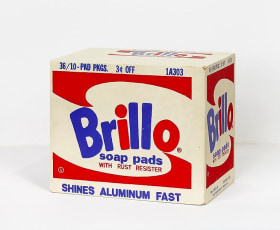 Richard Pettibone Andy Warhol &quot;Brillo Box, 1964.&quot; [White/Ed. Of 5]