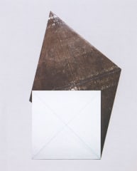 Golden Section Painting: Parallelogram with 2 Small Squares, 1974