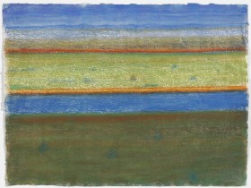 Richard Artschwager Large Landscape with River