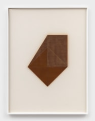 Copal #3, 1975, signed, titled and dated &#039;Copal #3 Rockburne 75&#039; lower right