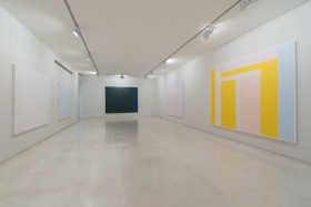 Installation view, There is an outside inside us and outside us an inside, Galeria Millan, S&atilde;o Paulo, Brazil, 2015