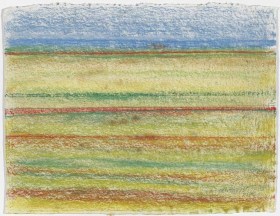 Richard Artschwager Striped Landscape