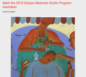 Jennifer Coates selected for residency with the Sharpe-Walentas Studio Program