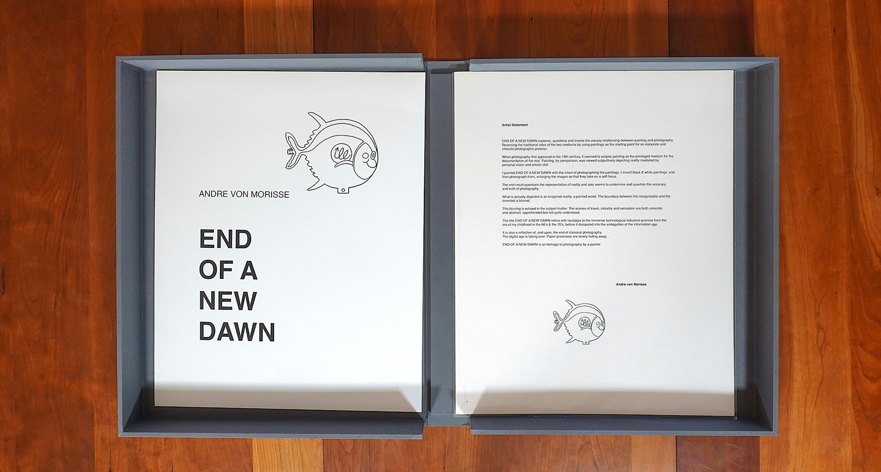 Andre von Morisse: End of a New Dawn - The Complete Conceptual Package &amp; Original Paintings
