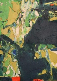 S.H. Raza UNTITLED 1961 Oil on board 14.5 x 10 in.