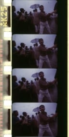 Ashish Avikunthak Film strip from Kalighat Fetish 1999 16 mm film 23 min.
