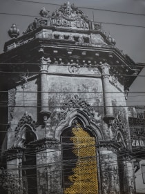 Najmun Nahar Keya  Kintsugi Dhaka (23), 2020  Photograph on archival paper, gold leaf, archival glue  30h x 22w in