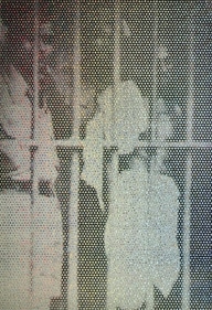 Vivek Vilasini THROUGH THE LOOKING GLASS (GANDHI IN PRISON) Edition of 5 + 1AP 2007 Archival print on hahnemuhle photo rag fine art paper 60 x 40 in.