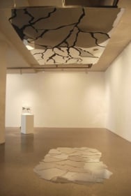 Amna Ilyas EARTH AND SKY III 2011 Acrylic Mirror and Wood Dimensions Variable