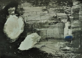 M. Pravat  Untitled (17)  2016  Mixed media on paper  8 x 12 in.