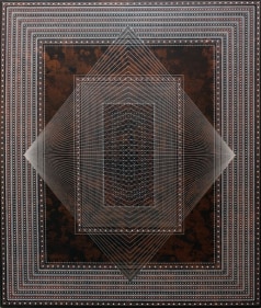 Anil Revri  Ram Darwaza 7 2010 Mixed media on canvas 60 x 50 in.