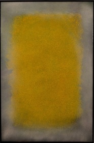 Natvar Bhavsar Anant II 2015 Oil on canvas  49 x 32 in.