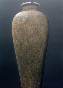 Rajan Krishnan An Ancient Urn 2011 Acrylic on canvas 84h x 60w in.