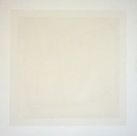 Seema Ghurayya UNTITLED WHITE 2007 Oil on canvas 36 x 36 in.