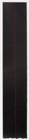 Roohi Ahmed SEEMINGLY VERTICAL (Ed. of 12) 2013 Silkscreen on BFK Rives 300gsm paper 41 x 7.5 in.