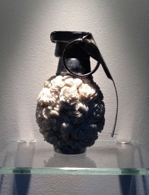 Promotesh Das Pulak PROGRESSION - 2 (Ed. of 7) 2014 Shola flowers, metal and resin