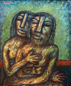 Rabin Mondal, Forlorn Couple, 2004