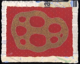 Talha Rathore PURPOSE OF LIFE II 2008 Gouache on wasali 11.25 x 14 in.