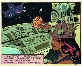 Comfort with Her Precipice