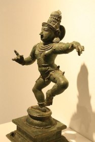 Saint Sambandar Sothern India, Chola Period 12th Century Copper alloy Height: 15 in.  NFS