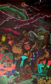Chitra Ganesh  How We Do, 2011  digital c-print  70h x 48w in