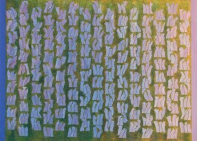 Akhilesh LITERALLY UNTITLED 2007 Acrylic on canvas 33 x 45 in.